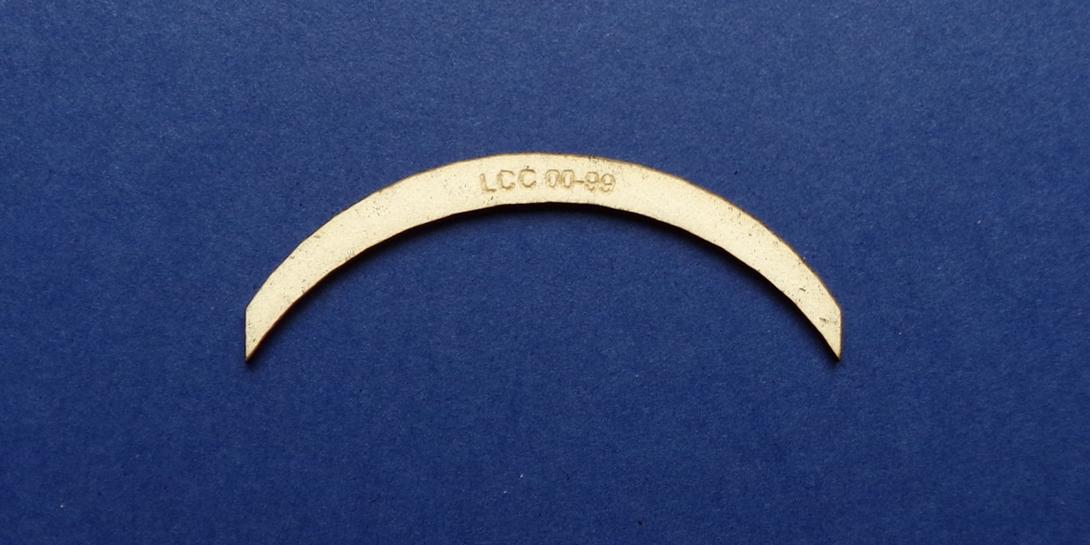 LCC 00-99 OO gauge retaining wall arch support Retaining wall and communication tunnel arch support.